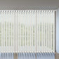 LANTIME blackout fabric vertical blinds with 3.5" slats, energy-saving and custom-made for windows and doors