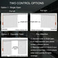 LANTIME blackout vertical blinds with 3.5 inch thermal insulated slats for energy saving and light control
