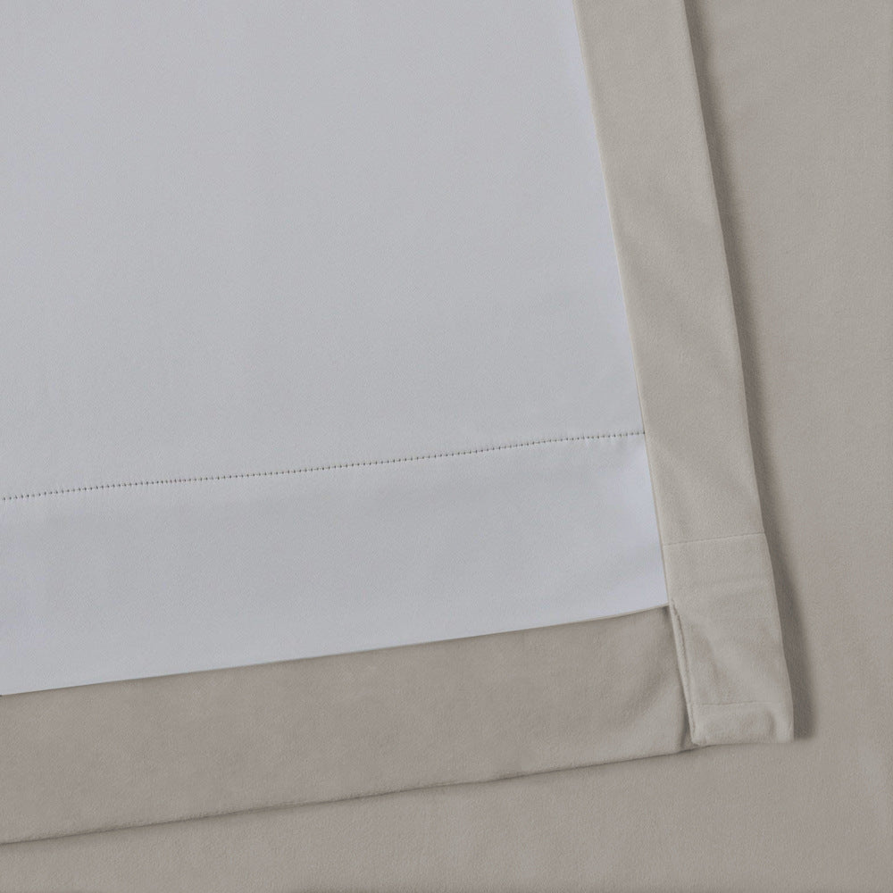 Pinch Pleated Room Darkening Velvet Curtains, Luxury Thermal Window Curtains Panels Drapes, Set of 2