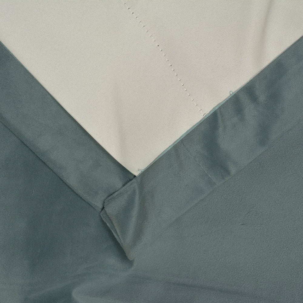 Pinch Pleated Room Darkening Velvet Curtains, Luxury Thermal Window Curtains Panels Drapes, Set of 2