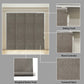 LANTIME blackout sliding panel blinds for sliding doors with cordless, custom-fit design