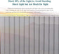 LANTIME Solar Mesh vertical blinds beige cordless 5% openness sliding door with UV protection and sun glare reduction