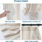 LANTIME real linen pinch pleat curtains set of 2 light filtering custom length