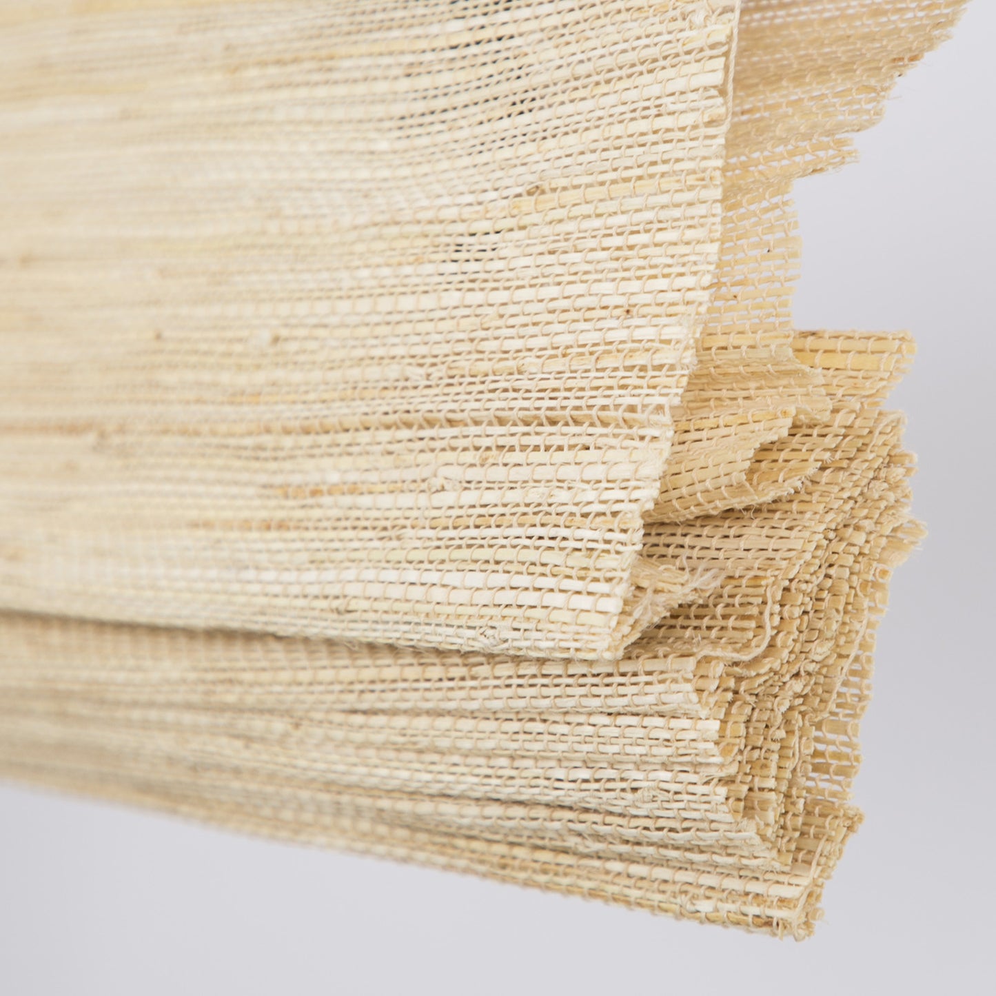 Custom Bamboo Shades|Natural Bamboo|Top Down Bottom Up Cordless|Cordless Roman Shades for Windows and Doors (Natural Woven)