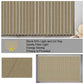 LANTIME Fabric Vertical Blinds 3.5 inch slats light filtering modern window treatment