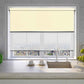 LANTIME Double-Layer Blackout & Sheer Roller Shade – Cordless