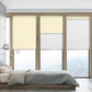 LANTIME Double-Layer Blackout & Sheer Roller Shade – Cordless
