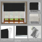 LANTIME Double-Layer Blackout & Sheer Roller Shade – Cordless