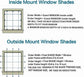 LANTIME Double-Layer Blackout & Sheer Roller Shade – Cordless