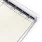 LANTIME Solar Mesh cordless beige vertical blinds with 5% openness for sliding door and UV protection