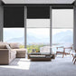 LANTIME Double-Layer Blackout & Sheer Roller Shade – Cordless