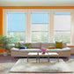 LANTIME Double-Layer Blackout & Sheer Roller Shade – Cordless