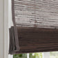 LANTIME No Drill No Tools Blinds cordless jute bamboo Roman shade for custom window coverage