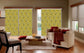LANTIME Patterned Blackout Roller Shade – UV Protection, Design Set 4