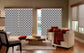 LANTIME Patterned Blackout Roller Shade – UV Protection, Design Set 1