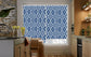LANTIME Patterned Blackout Roller Shade – UV Protection, Design Set 1
