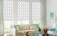 LANTIME Patterned Blackout Roller Shade – UV Protection, Design Set 1