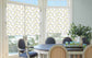 LANTIME Patterned Blackout Roller Shade – UV Protection, Design Set 4