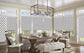 LANTIME Patterned Blackout Roller Shade – UV Protection, Design Set 1
