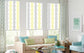 LANTIME Patterned Blackout Roller Shade – UV Protection, Design Set 4