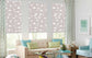 LANTIME Patterned Blackout Roller Shade – UV Protection, Design Set 4
