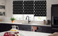 LANTIME Patterned Blackout Roller Shade – UV Protection, Design Set 1