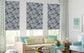 LANTIME Patterned Blackout Roller Shade – UV Protection, Design Set 4