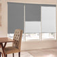 LANTIME Double-Layer Blackout & Sheer Roller Shade – Cordless
