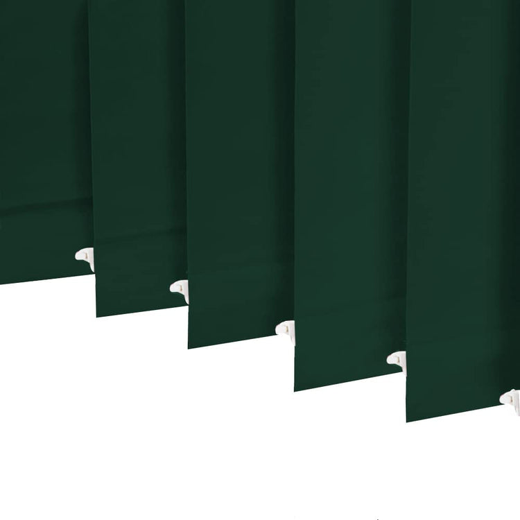 LANTIME blackout vertical blinds with 3.5-inch slats, thermal insulated and custom made for large windows and doors