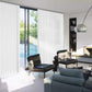 Blackout vertical blinds with 3.5-inch slats, thermal insulated and custom made for windows and doors