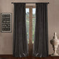 LANTIME velvet room darkening curtains set of 2 with pinch pleat thermal design for insulation and privacy