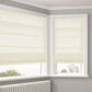 LANTIME No-Drill Roman Shade elegant cordless light filtering fabric window treatment