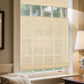 LANTIME Bamboo Roman Shade cordless natural woven top down bottom up window covering