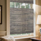 LANTIME Bamboo Roman Shade cordless natural woven top down bottom up window treatment