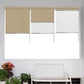 LANTIME Double-Layer Blackout & Sheer Roller Shade – Cordless