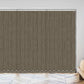 LANTIME Fabric Vertical Blinds 3.5 inch light filtering slats on window