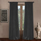 LANTIME velvet room darkening curtains with thermal pinch pleat design, set of 2 panels blocking 60% light for cozy, energy-efficient room environment