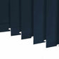 Blackout vertical blinds with 3.5-inch slats, thermal insulated, custom made for windows and doors