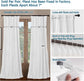 Velvet room darkening curtains with pinch pleats, thermal insulation, set of 2 panels blocking 60% light