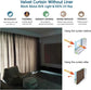 LANTIME velvet room darkening curtains set of 2 with pinch pleat and thermal insulation for cozy, dark sleep environment
