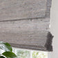 No-Drill Bamboo Roman Shade cordless blinds easy install no tools 45 seconds