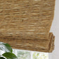 No-Drill 100% Linen Roman Shade cordless top down bottom up window blind installed without drilling