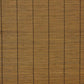 LANTIME No-Drill Bamboo Roman Shade cordless blackout lined window blind installed in modern living room