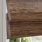 LANTIME No-Drill Natural Ramie Roman Shade cordless custom size easy install natural bamboo blinds