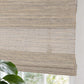 No-drill bamboo Roman shade cordless easy install window blind