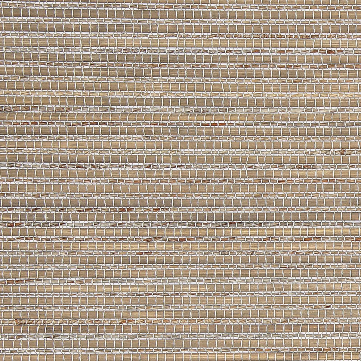 No-Drill Bamboo Roman Shade cordless window blind installed without tools or drilling