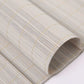 LANTIME No-Drill Natural Ramie Roman Shade cordless custom size easy install window blinds
