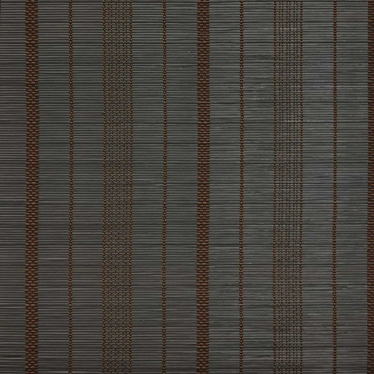 LANTIME No-Drill Bamboo Roman Shade cordless blackout lined bamboo blinds installed without drilling