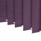 Blackout vertical blinds with 3.5 inch slats, thermal insulated and made to order for energy saving and light control