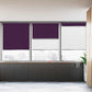 LANTIME Double-Layer Blackout & Sheer Roller Shade – Cordless